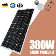 400W 380W Solar Panel 12V Mono 350 Watt Caravan Camping Power Battery Charging