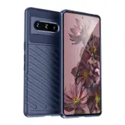 For Google Pixel 7 Pro Case, Protective TPU Flexible Back Cover, Blue