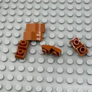 LEGO Slope - Dark Orange - Curved 2 x 1 x 2/3 Inverted - QTY x5
