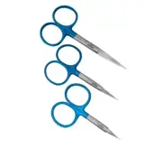UMPQUA DREAMSTREAM+ 3 PIECE SCISSOR KIT BLUE - FLY TYING TOOL KIT & CASE