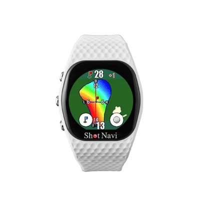 Shot Navi INFINITY Touch White 1.2 inch color LCD Equipped with the latest GPS c