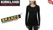 Kirkland Signature Ladies’ Crewneck Sweater , Crew Pullover , XL