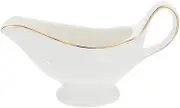 Cabilock Serving Sauce Jug Phnom Penh Ceramic Sauce Boat Kitchen Seasoning Storage Container for Desserts Appetizers