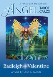 Angel Tarot Cards by Radleigh Valentine Paperback Book