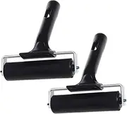 Operitacx Vinyl Gluing Rollers 2 Pack Printmaking Brayers for Crafting and Art Projects