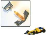 Scalextric W11176 Front Rear Wings Spoilers For C4022 2018 McLaren #14 Alonso