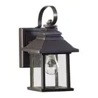 Quorum International 7940-5 Bronze Pearson Single Light 10"H Outdoor Wall Sconce