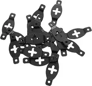 Enhance Your Audio Setup 20pcs Metal Speaker Hanging Bracket Easy Mount Plate for Wall-mounted Surround Speakers