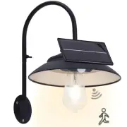 Solar Barn Light with Motion Sensor - Metal Design Outdoor Lights - 2 Working...