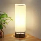 Touch Control Table Lamp Bedside Minimalist Desk Lamp Modern Accent Lamp Dimmabl