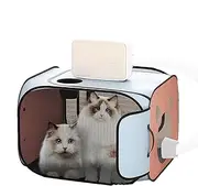 Dog Box - Portable Pet Dryer, Foldable Grooming Tent | Comfortable Fast Drying Bag, Cat Comfort Drying Room with Quick-Dry Design, Bathing Solution for Small Dogs, Puppies, Cats at Home and Travel