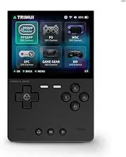 TRIMUI Brick Handheld Game Console, Mini Game Player, 3.2 inch IPS HD Screen, Portable, Black, 128GB