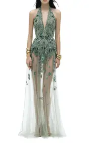 [Zuhair Murad] Beaded Maxi Dress