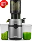 Cold Press Juicer Machine Masticating Slow 1L 108mm Feeding Chute 200W Grey