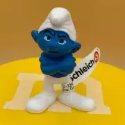 Smurfs 20733 Grouchy Smurf Angry Grumpy Movie Series Figure Schleich Figurine