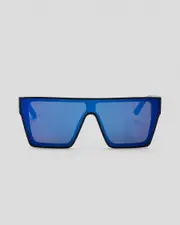 [Lucid] Lucid Men's Riviera Sunglasses in Black/Blue One Size Black/Blue
