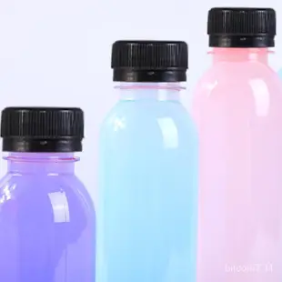 爆款熱賣250ml透明塑料瓶一次性飲料瓶子批髮果汁瓶pet空瓶外賣瓶甘蔗汁瓶