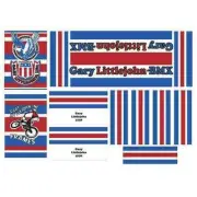 Gary Littlejohn BMX Decal set - old school bmx