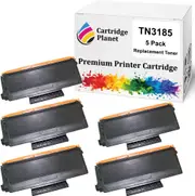 5-Pack Compatible Toner Cartridge for Brother TN-3185 TN3185 (7,000 Pages) for Brother HL5240 HL5250DN HL5270DN MFC8460N MFC8860DN