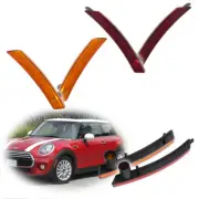 4PC Amber Front & Red Lens Rear Side Marker Lights Set For MINI Cooper 2007-2016 (for: Mini)