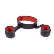 BDStyle BDSM Fetish Collar With Hand Cuffs