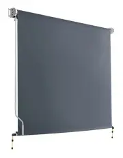[Instahut] Outdoor Blind Window Roll Down Awning 1.8x2.5m in Grey