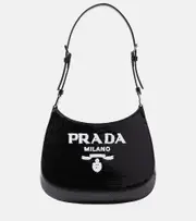 [Prada] Prada Cleo Small sequined shoulder bag One Size black