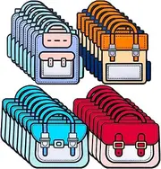 GGSTDDUP 30 Pcs Party Favor Bags Bulk Reusable Birthday Goodie Bags with Handle for Birthdays, Weddings, Sweets, Christmas