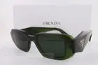 Brand New PRADA Sunglasses PR 17WS 19Z 110 Transparent Green For Women