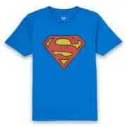 DC Originals Official Superman Shield Men's T-Shirt - Royal Blue