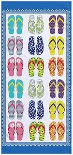 Outdoor Beach Camping Digital Printing Beach Towel Microfiber Quick-Drying Big Bath Towel Summer Outdoor Camping Swimming Towel Beach Mat
