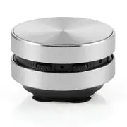 Portable Compatible Bone Conduction Speaker Stereo Sound Bluetooth Speaker(silver)