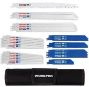 Reciprocating Saw Blade Sets Wood Cutting Pruning Saw Blades. WORKPRO 32 PIECES.