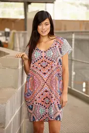 Mirrors Shift Dress--ELM-8160257