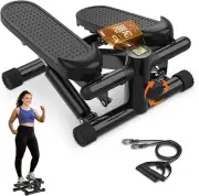 Steppers for Exercise at Home, Mini Stpper with Resistance Bands, 331Lbs .