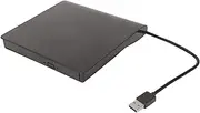 External DVD Drive, USB 3.0 Type C CD Drive Portable DVD Player for CD ROM Burner VCD,SVCD Compatible with for Linux OS X Laptop Desktop