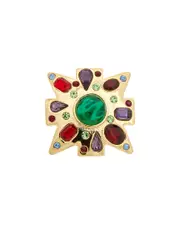 Kenneth Jay Lane Plated Statement Ring
