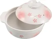 Japanese Clay Pot for Cooking Heat Resistant Clay Soup Pot Lid Versatile Clay Casserole Pot Elegant Terracotta Cookware for Home Use