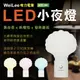 【唯力電業WeiLee】KTC-301 LED自動 感應式 貝殼 小夜燈(90度插頭)