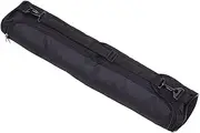TOKIDNY Yoga Bag Canvas Bag Sling Sports Bag Zippered Tote Bags Yoga Mat Storage Canvas Storage Pouch Yoga Mat Carrier Bag Mat Carry Bag Canvas Totebags Purse Black