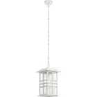 Kichler Lighting 49833WH Beacon Square Outdoor Pendant or Chandeller White