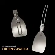 Stainless Steel Food Turner Frying Shovel Cooking Accessories Folding Spatula