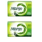 2 X MARGO NEEM SOAP Ayurvedic herbal soap 100 Each