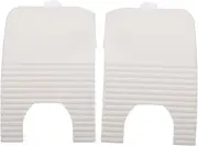 2pcs Turtle Sunset Animal Reptile Ramp Platform Turtles Fish Turtle Lamp Cage Outdoor Decor Aquarium Tweezers Turtle Tank Accessories Large Reptile Water Bowl Climbing White