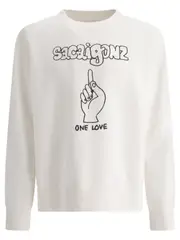 [Sacai] Sacai-Gonz Sacaigonz Sweatshirts Bianco-Uomo 4