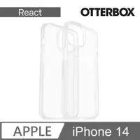 在飛比找PChome24h購物優惠-OtterBox iPhone 14 React輕透防摔殼-