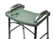 Sigo Green Walker Tray for Rolling Folding Walker Tray Table with Cup Holder ...