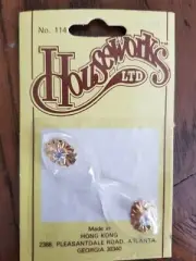 DOLLHOUSE DOORKNOBS Houseworks LTD #1141 Pkg. of 2 ***NEW***