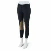 R.J. Classics Gulf Low-Rise Front Zip Breeches - Black