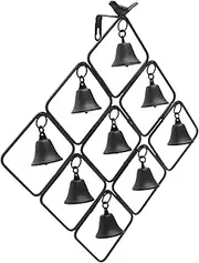 Kisangel Retro Design Metal Wind Chime Garden Bell Pendant Wind Chime Decor Iron Wind Bell for Outdoor